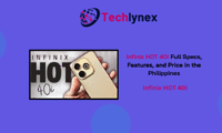 Infinix HOT 40i Full Specs, Features, and Price in the Philippines