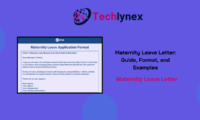 Write a Professional Maternity Leave Letter