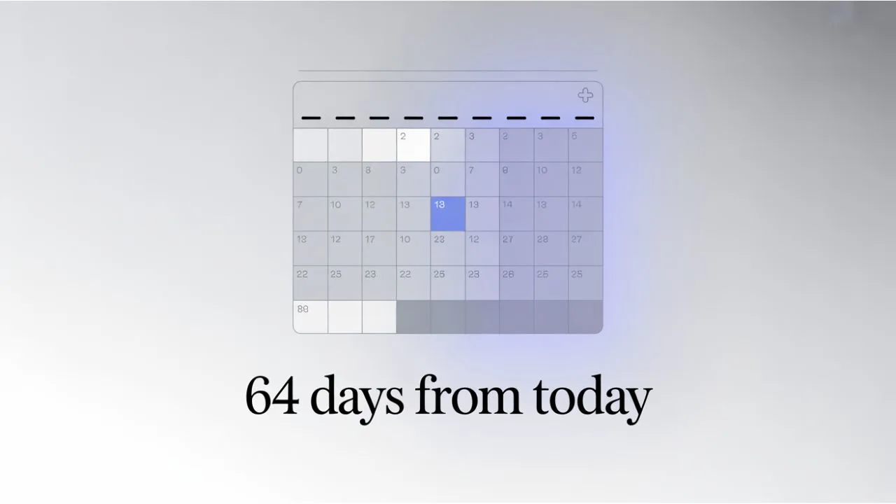 Techlynex images What is 64 Days From Today? Mapping Out Your Calendar