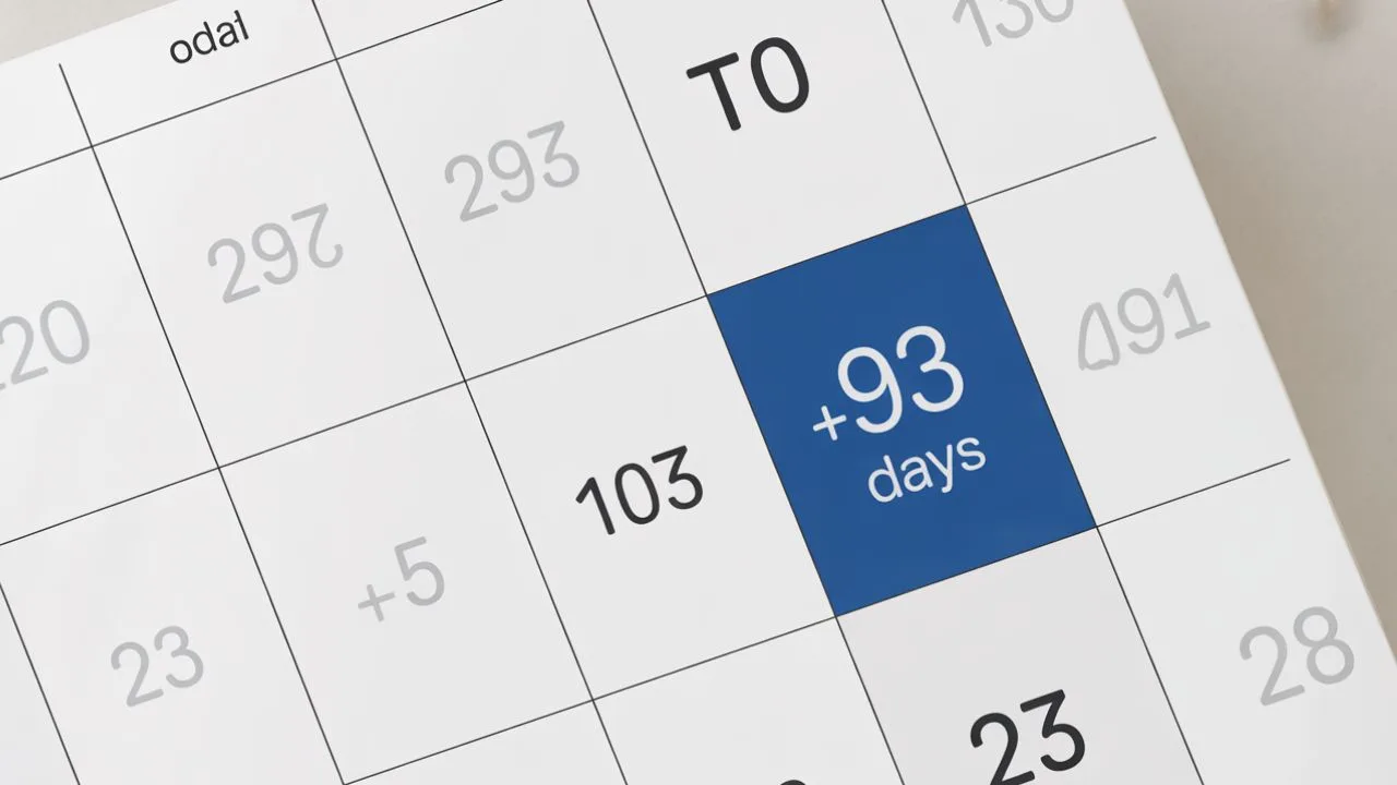 Techlynex images What is 93 Days From Today? Mapping Out Your Calendar