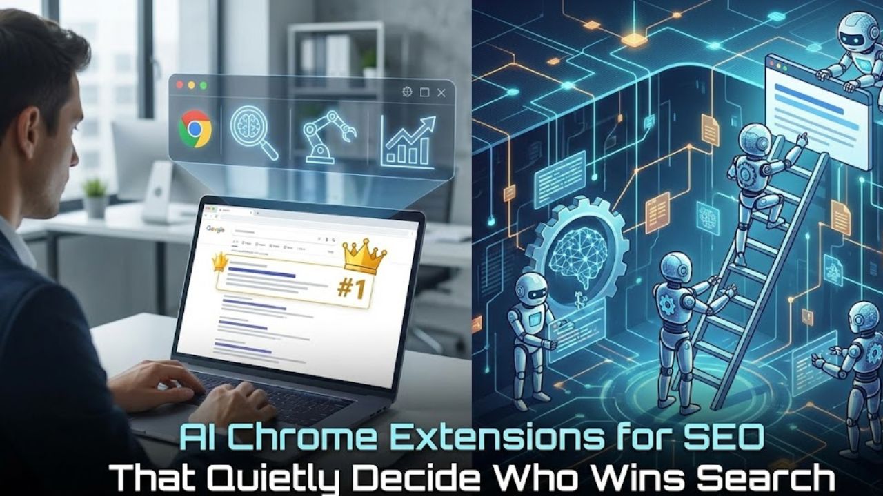 Techlynex images AI Chrome Extensions for SEO That Quietly Decide Who Wins Search