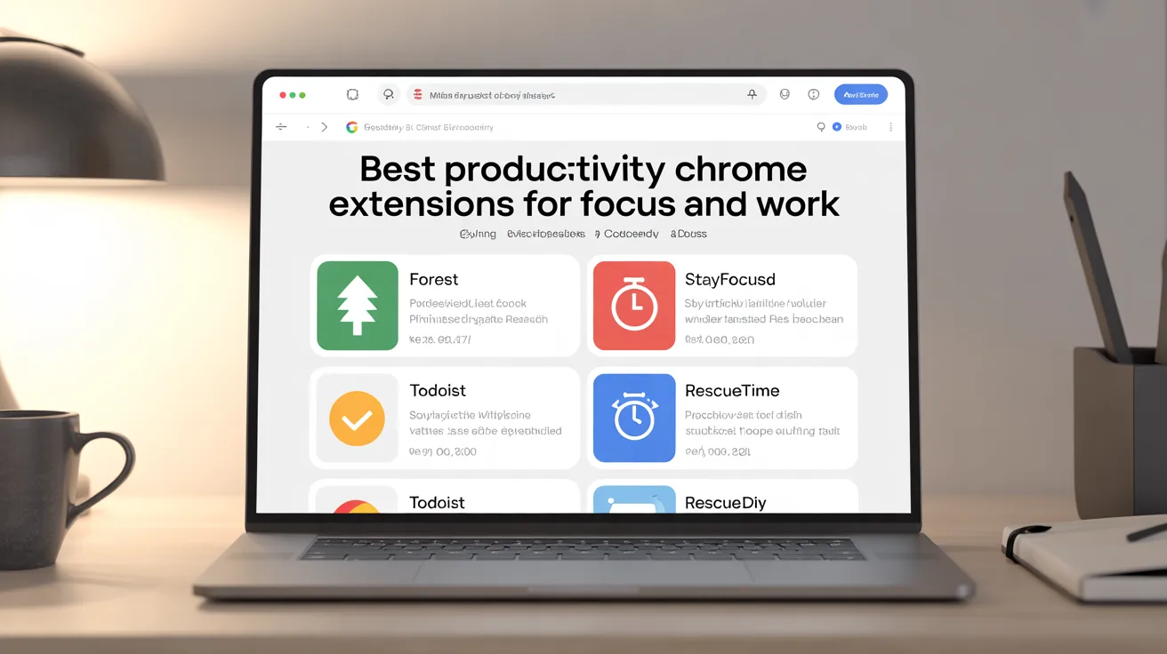 Techlynex images Best Productivity Chrome Extensions for Focus and Work