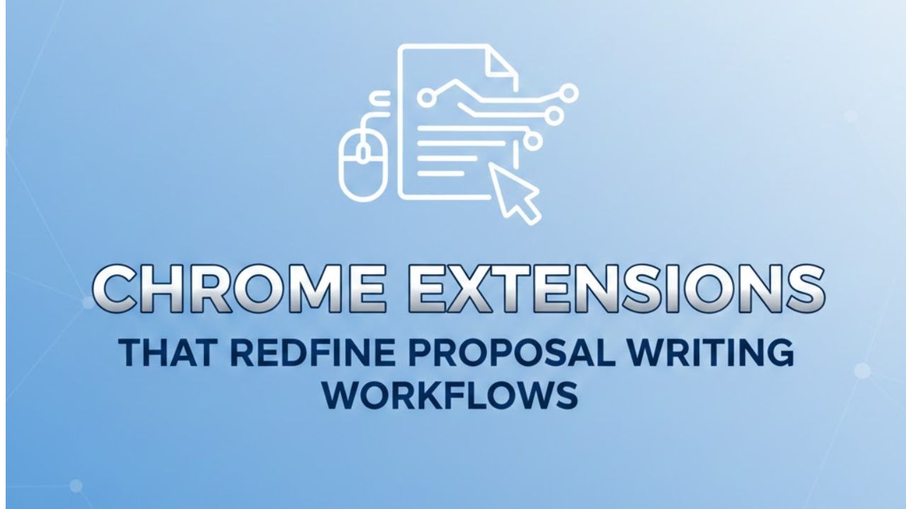 Techlynex images Chrome Extensions That Redefine Proposal Writing Workflows
