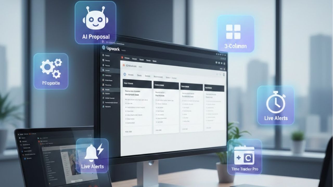 Techlynex images Chrome Extensions That Shape Real Upwork Freelance Workflows