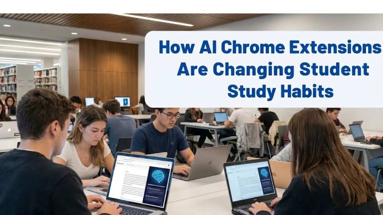 Techlynex images How AI Chrome Extensions Are Changing Student Study Habits