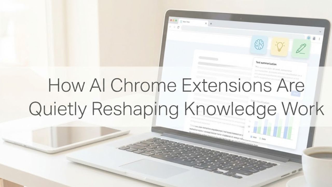 Techlynex images How AI Chrome Extensions Are Quietly Reshaping Knowledge Work
