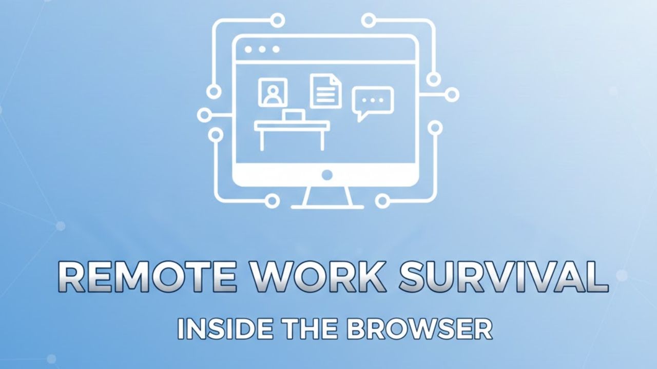 Techlynex images Remote Work Survival Inside the Browser