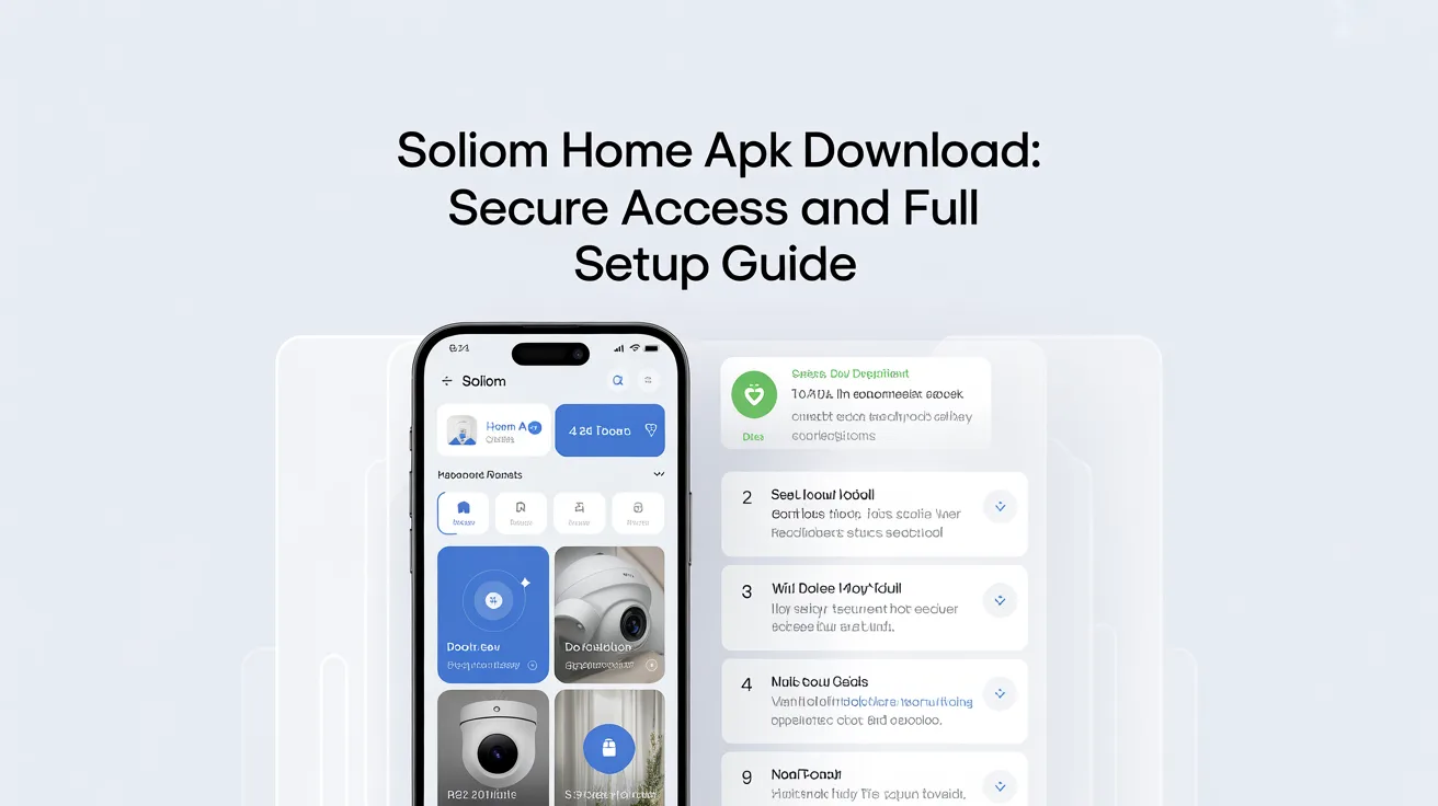 Techlynex images Soliom Home APK Download: Secure Access and Full Setup Guide