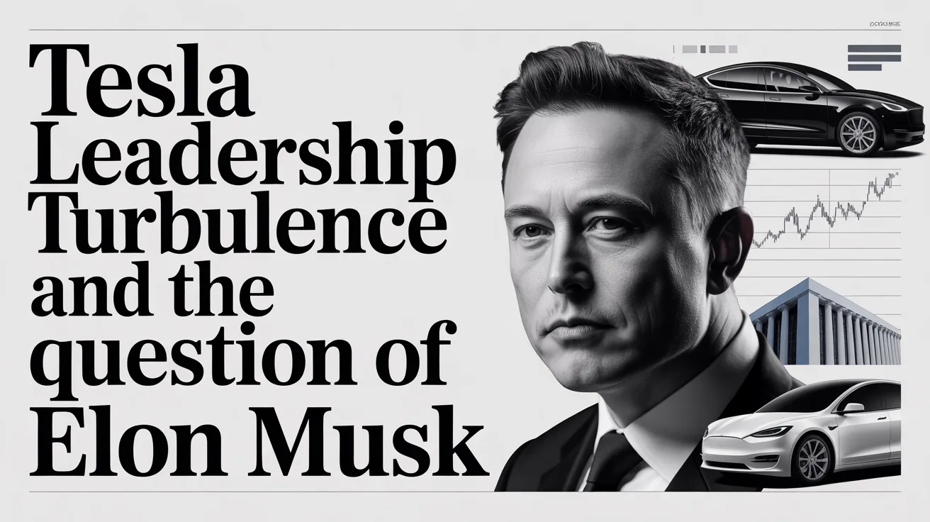 Techlynex images Tesla Leadership Turbulence and the Question of Elon Musk