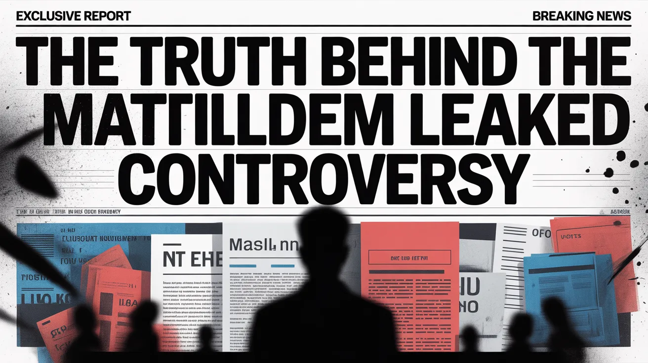 Techlynex images The Truth Behind the Matildem Leaked Controversy